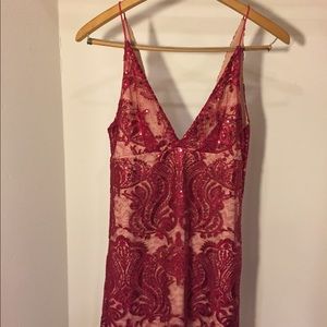 Free People Night Shimmers Sequin dress